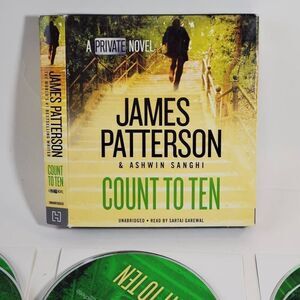 COUNT TO TEN - JAMES PATTERSON & ASHWIN SANGHI READ BY SARTAJ GAREWAL [CD, Audio